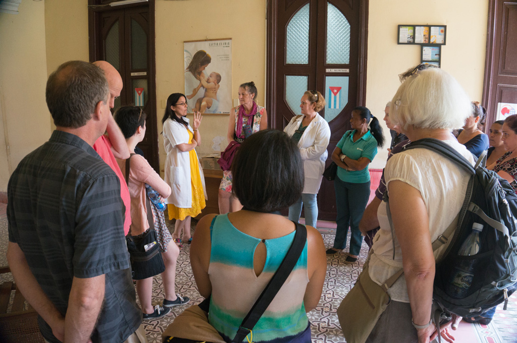 Meeting at Center for Education and Health (HIV/AIDS), Santa Clara, Cuba