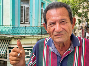 Cuban musician, Havana, Cuba -- photo by Kip May